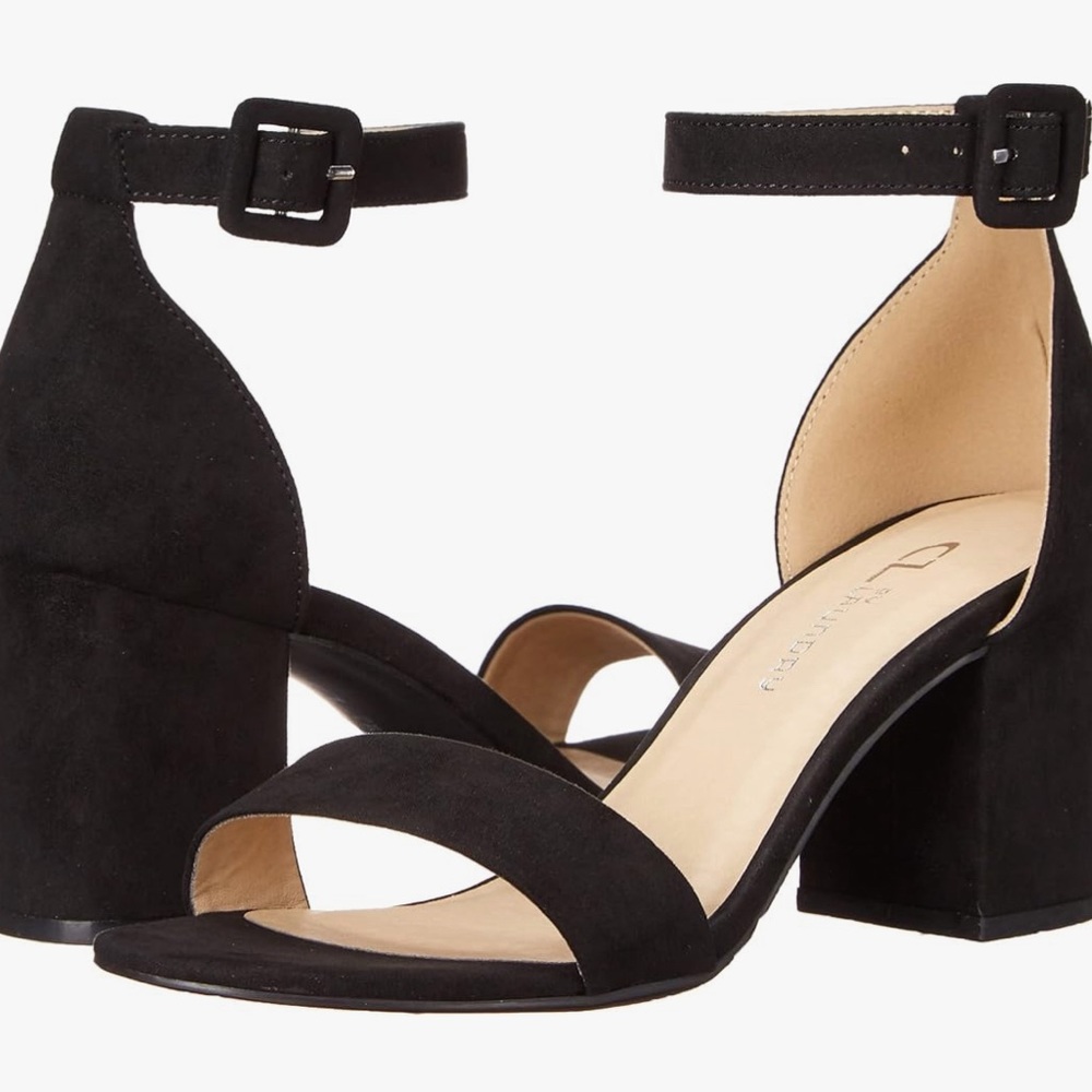 Chinese Laundry Sandals (Black Suede)